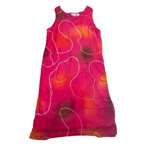 80s Cubicle Funky Maxi Dress - Size XL